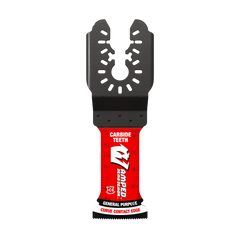 Diablo DOU125LCGP3 1-1/4"(w) x 2-1/8"(d) AMPED™ Demo Demon™ Universal Fit Carbide Teeth Oscillating Blade for General Purpose Cuts (3-pk)