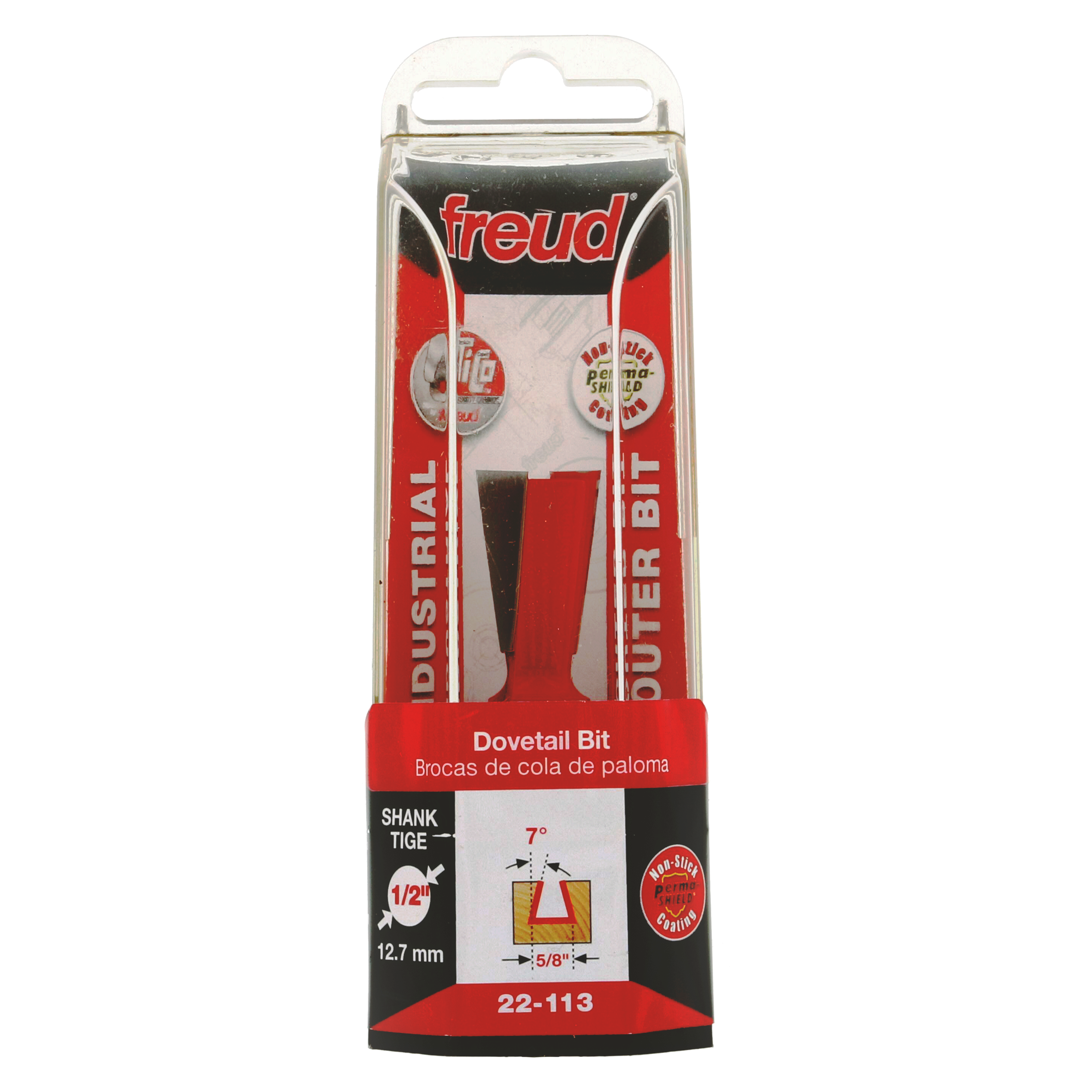 Freud 22-113 5/8" (Dia.) Dovetail Bit