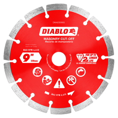 Diablo DMADS0900 9" Diamond Segmented Masonry Cut-Off Blade