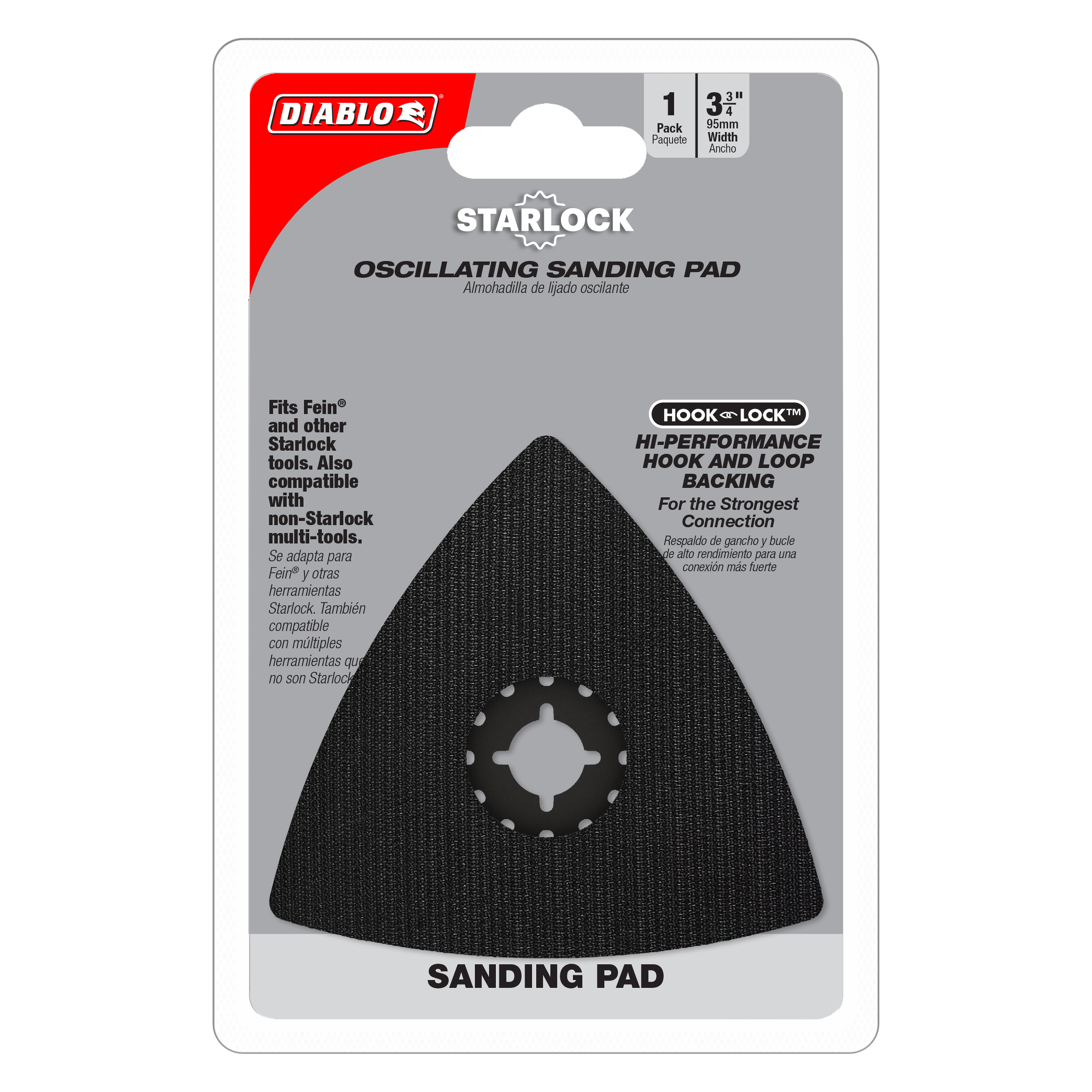 Diablo DOSSAND 3-3/4" Starlock Oscillating Sanding Pad