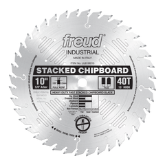 Freud LU81M010 10" Heavy Duty Stacked Chipboard Blade