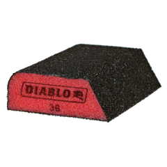 Diablo DFBCOMBCRS01G 4" x 2-1/2" x 1" 36-Grit Dual-Edge Sanding Sponge
