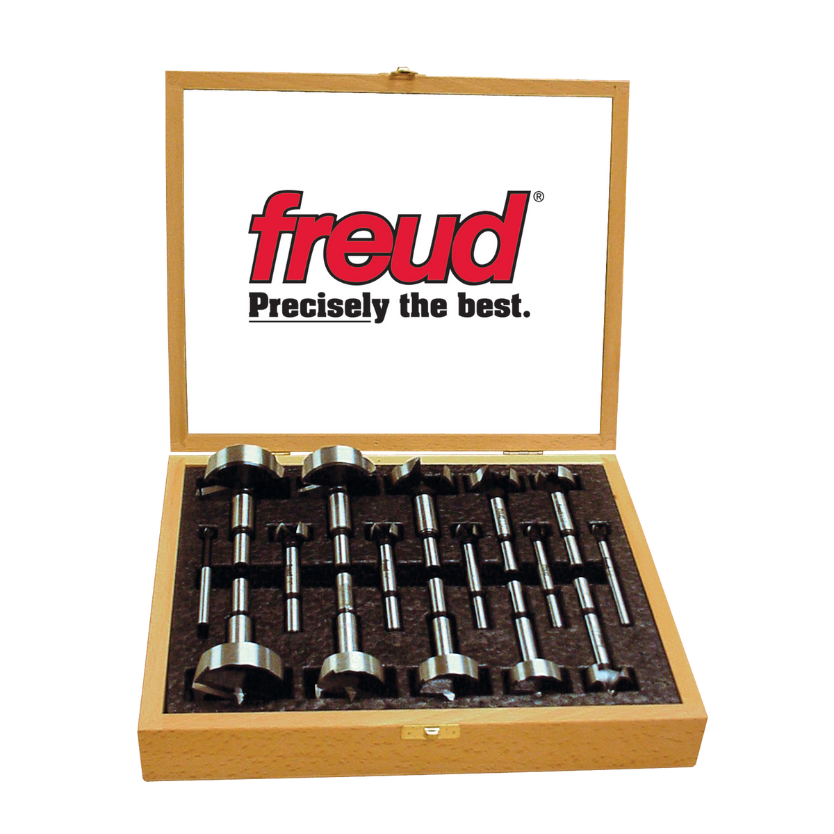 Freud PB-100 1/4" to 2-1/8" (Dia.) 16 Pcs. Forstner Bit Set