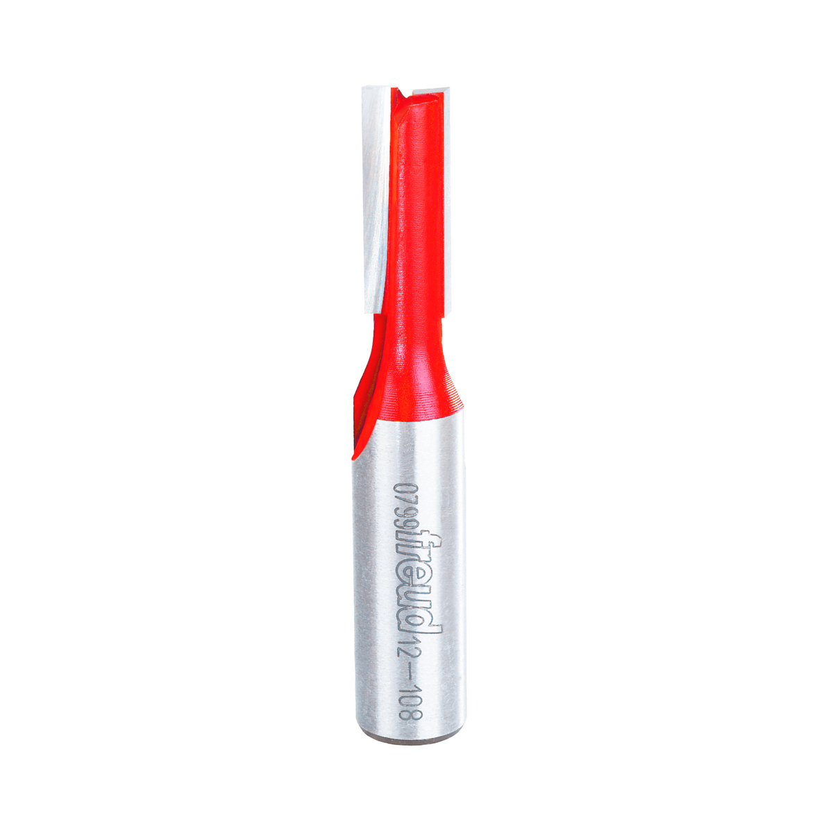 Freud 12-108 3/8" (Dia.) Double Flute Straight Bit (Eclipse Grind)