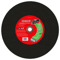 Diablo DBD140125G01C 14" x 1/8" x 20mm High Speed Masonry Cut-Off Disc