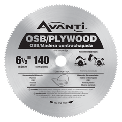 Avanti A06140A Avanti 6-1/2" X 140t Plywood