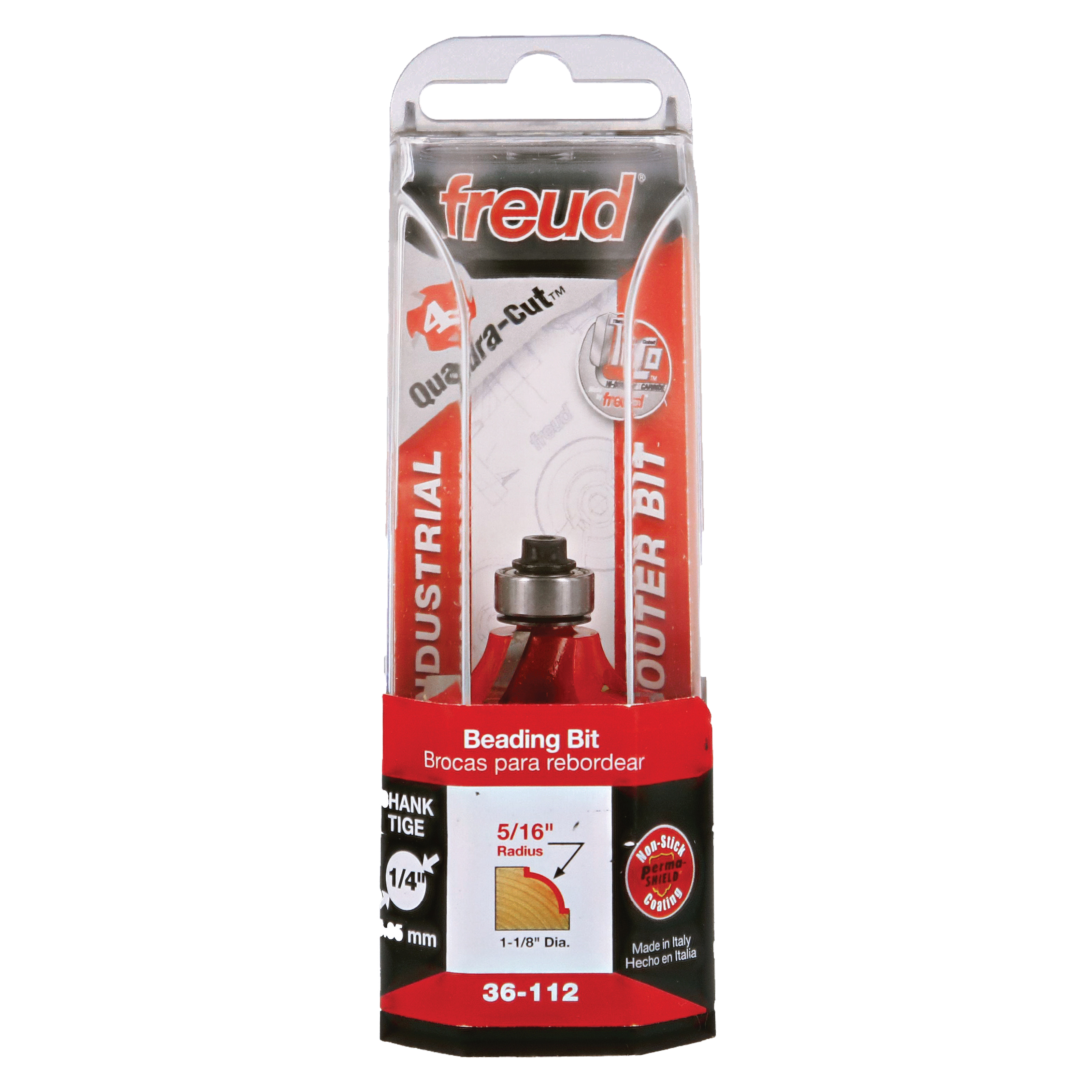 Freud 36-112 5/16" Radius Beading Bit (Quadra-Cut)