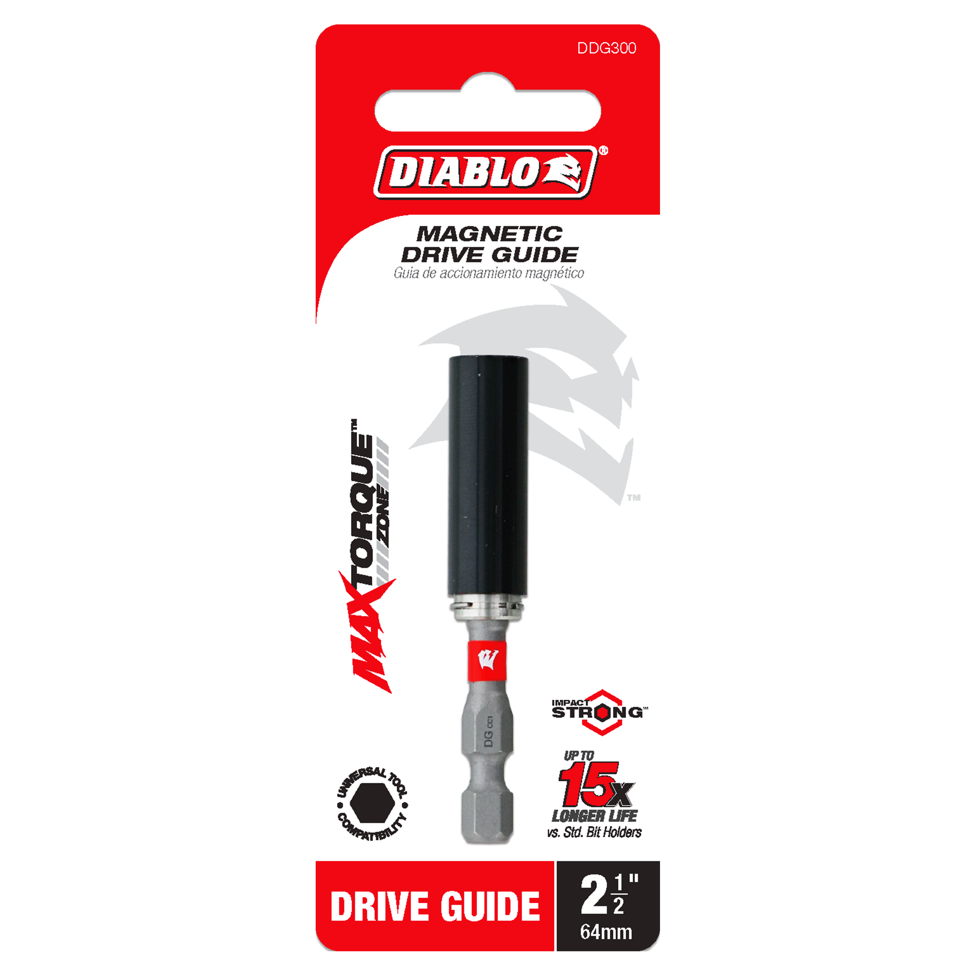 Diablo DDG300 2-1/2" Magnetic Drive Bit Holder