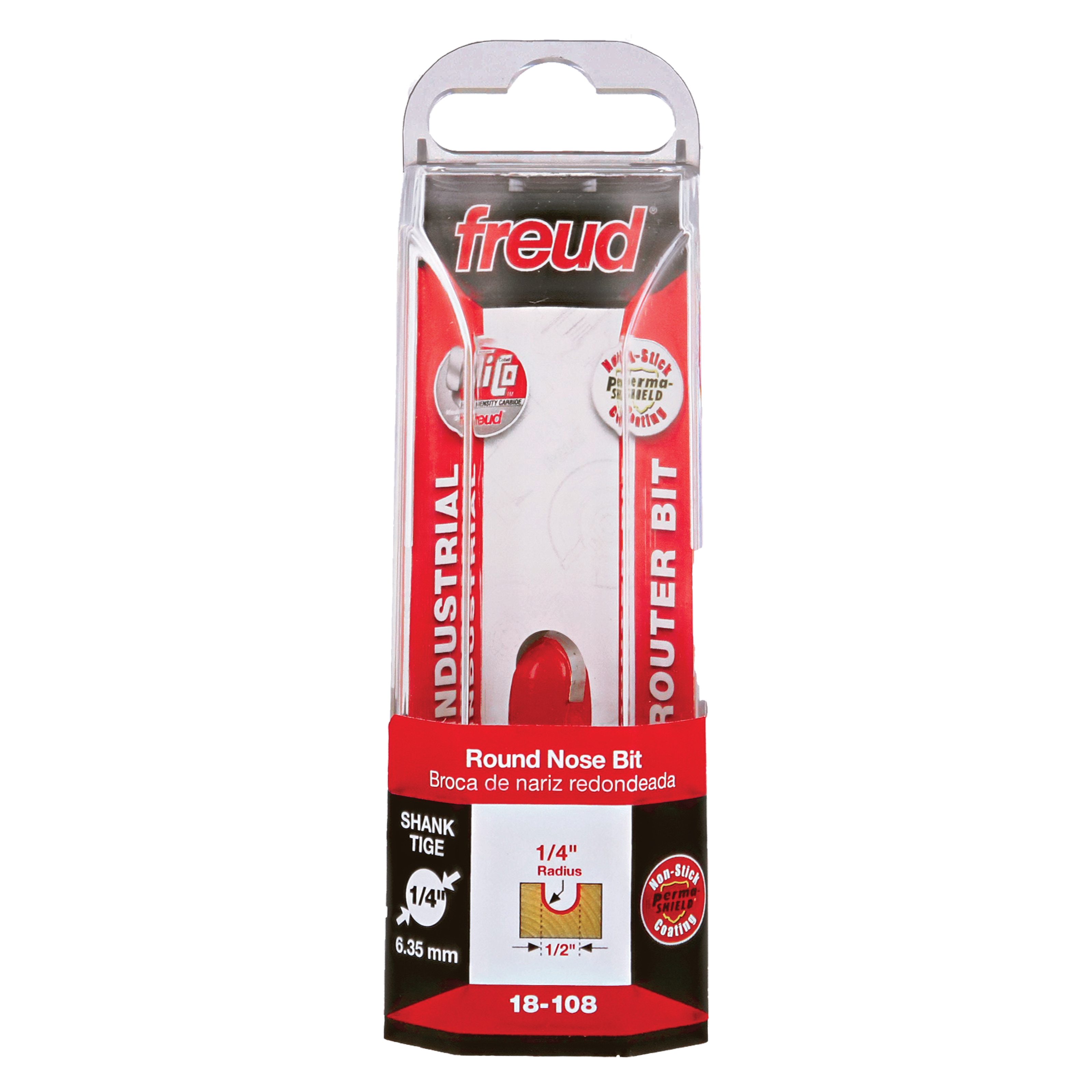 Freud 18-108 1/4" Radius Round Nose Bit