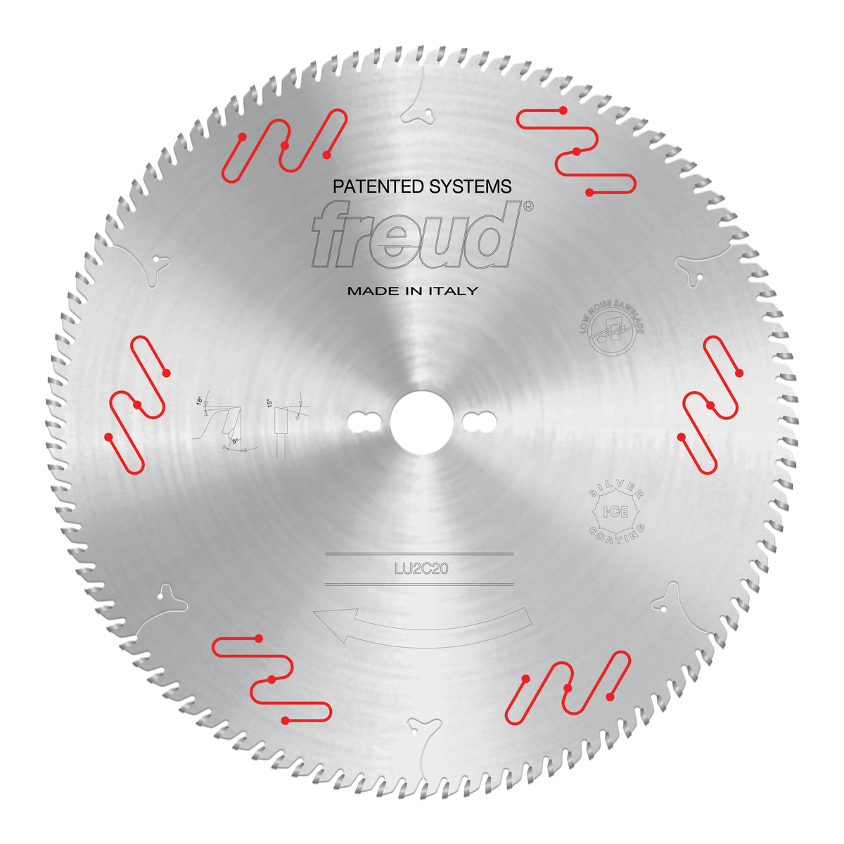 Freud LU2C20 350mm Carbide Tipped Blade for Crosscutting