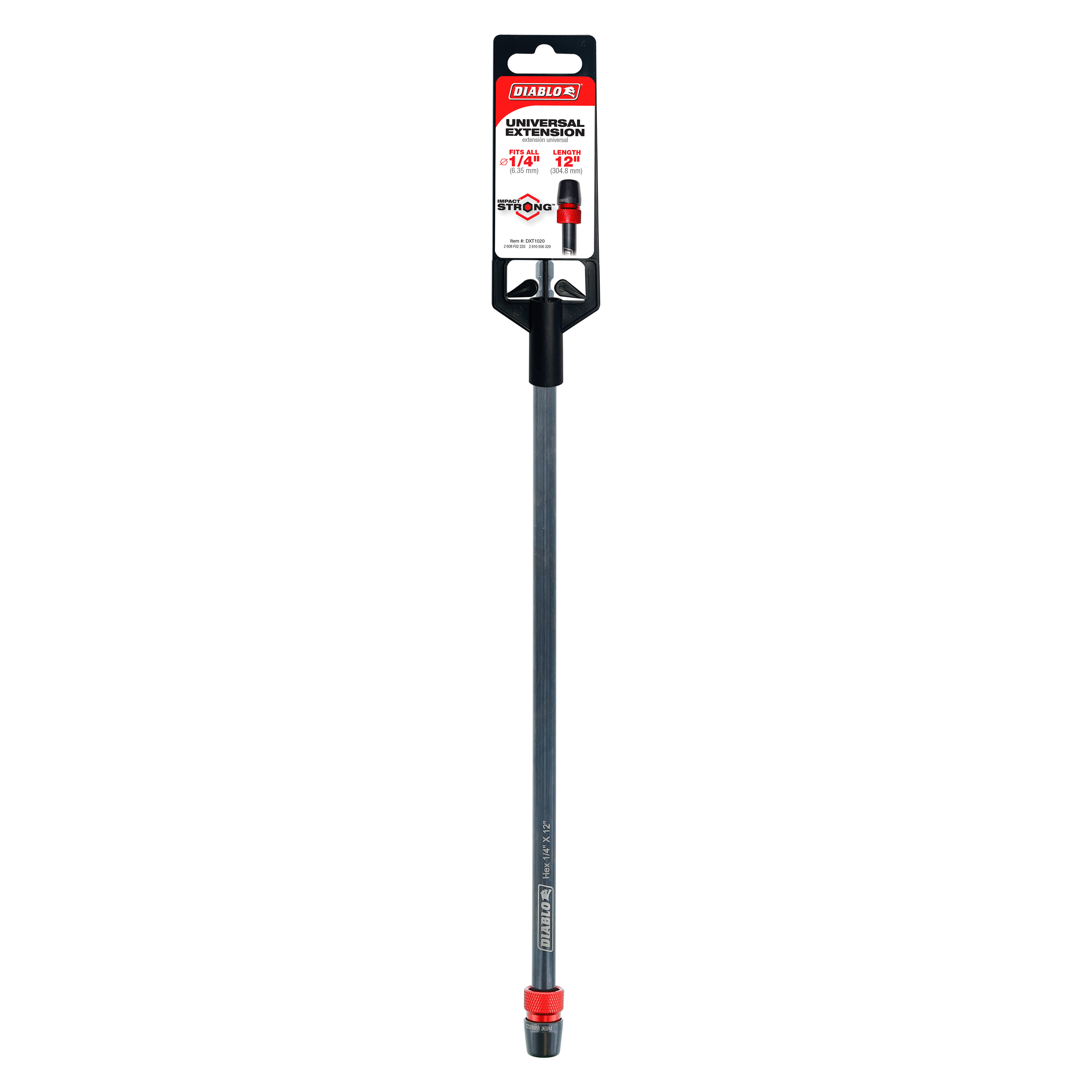 Diablo DXT1020 1/4" x 12" Universal Extension for Drills