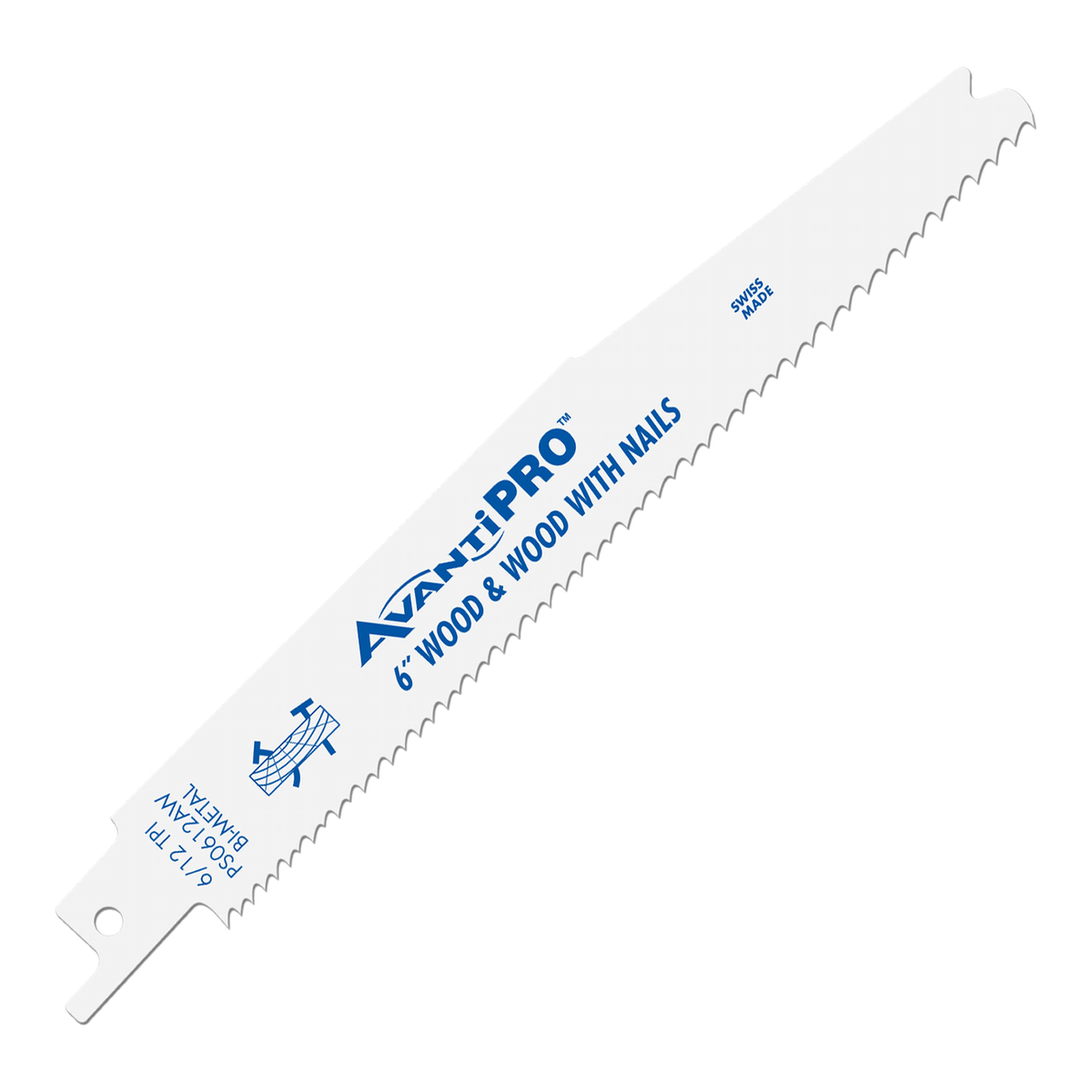 AvantiPRO PS0612AW10 AvantiPro 6" 6/12 TPI BM Recip Blade (10-Pack)