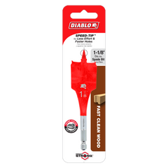 Diablo DSP1070 1-1/8" x 4" Spade Bit for Wood