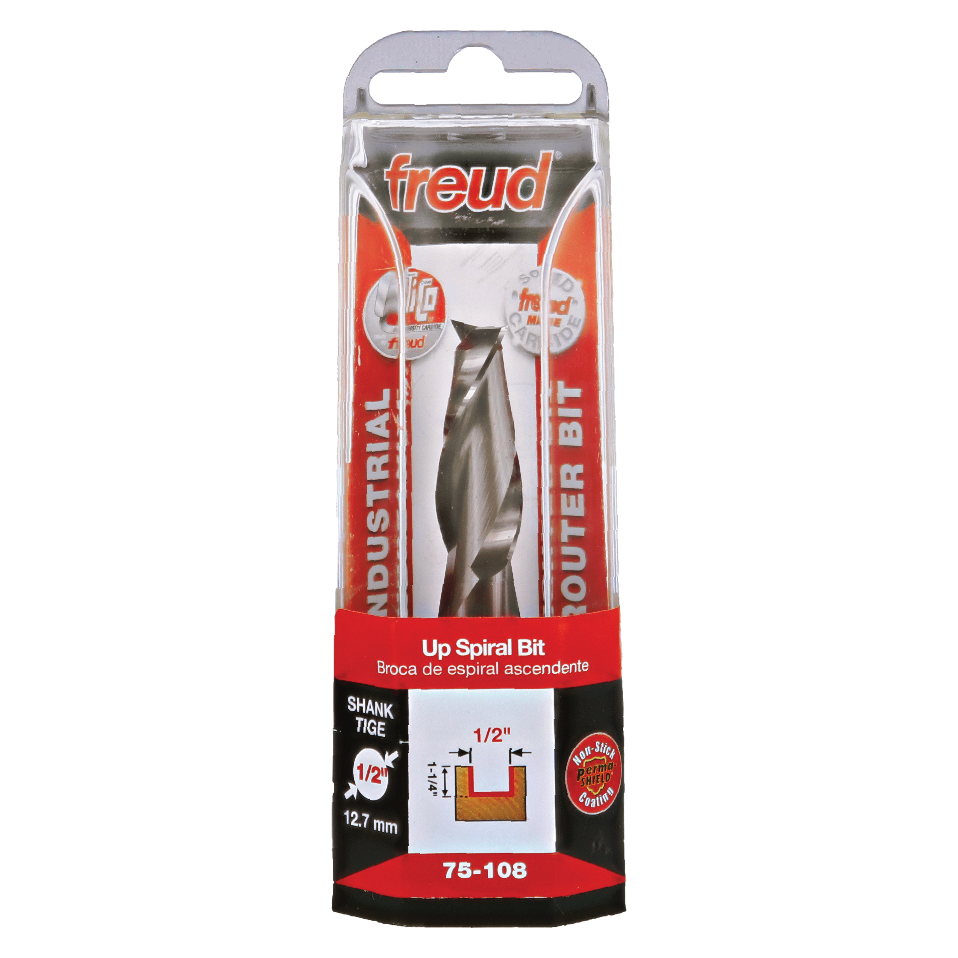 Freud 75-108 1/2" (Dia.) Up Spiral Bit