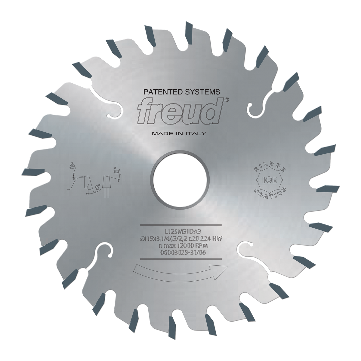 Freud LI25M31DA3 115mm Conical Scoring