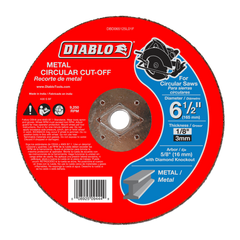 Diablo DBD065125L01F 6-1/2" Metal Cut-Off Disc