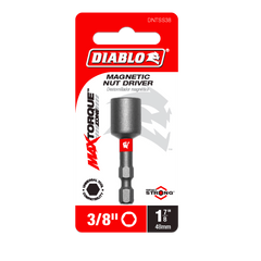 Diablo DNTSS38 3/8" x 1-7/8" Magnetic Nut Driver