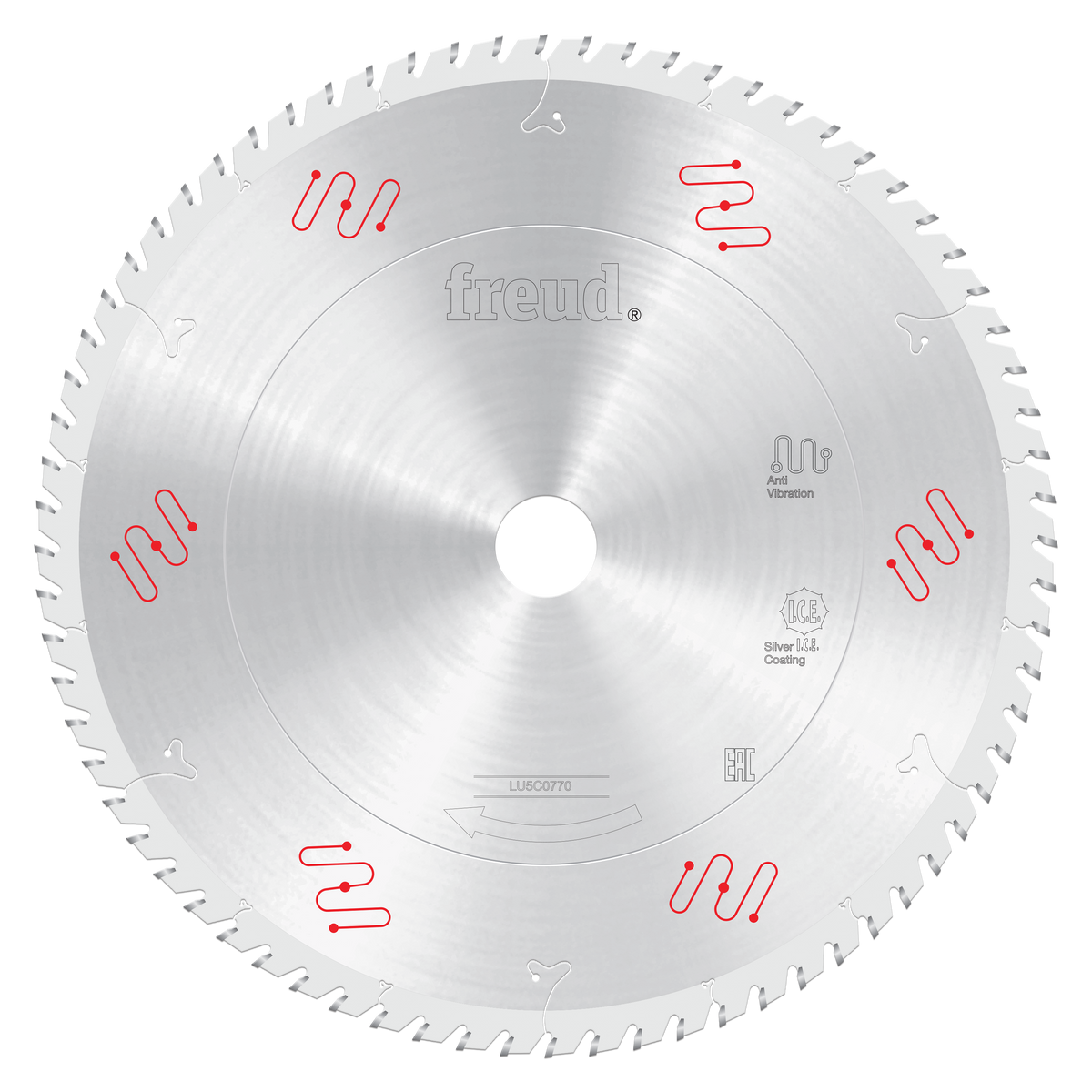Freud LU5C0770 12" Carbide Tipped Saw Blade for Crosscutting