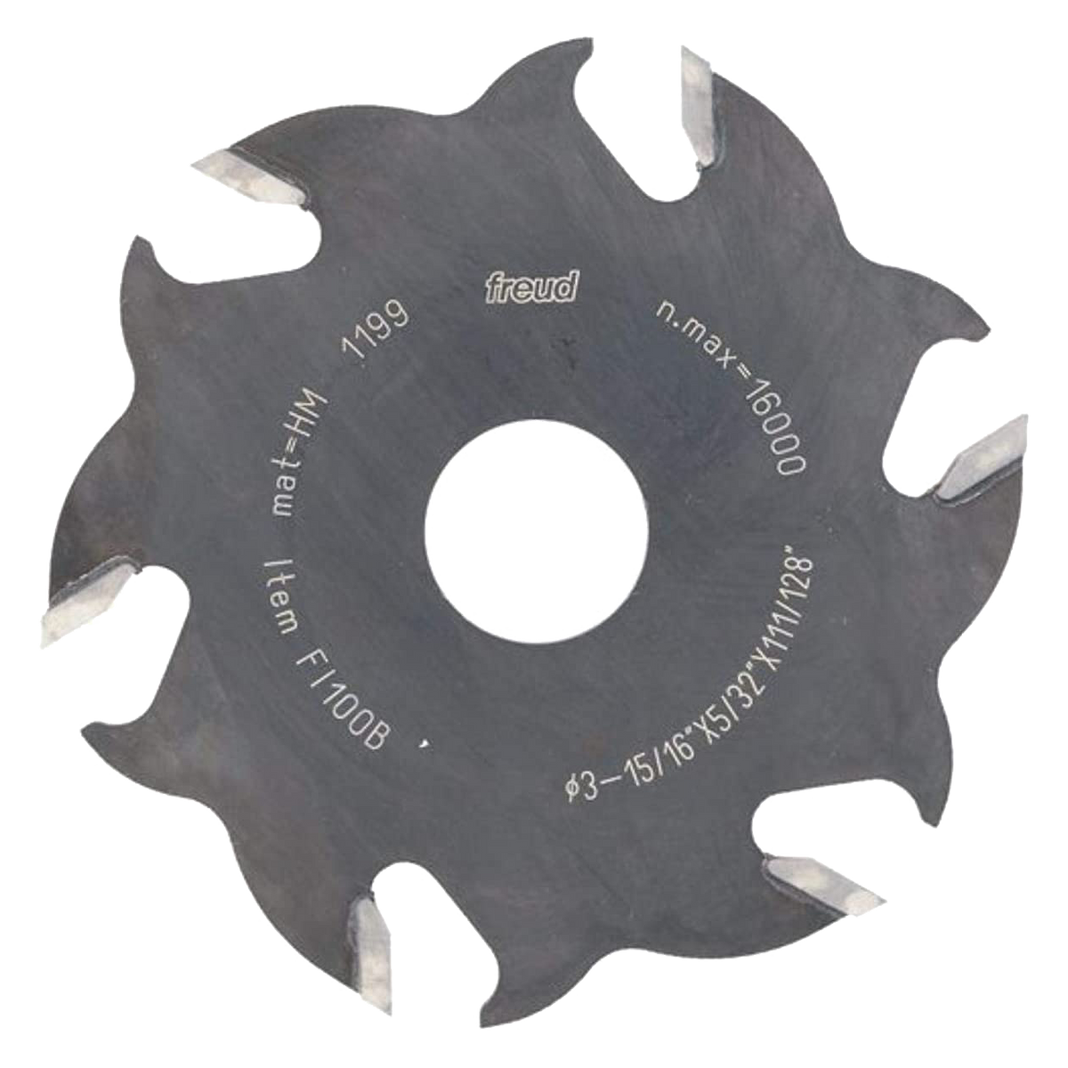 Freud FI100 4" 6-Tooth Replacement Blade for JS100 and JS102 or Similar Biscuit Joiner