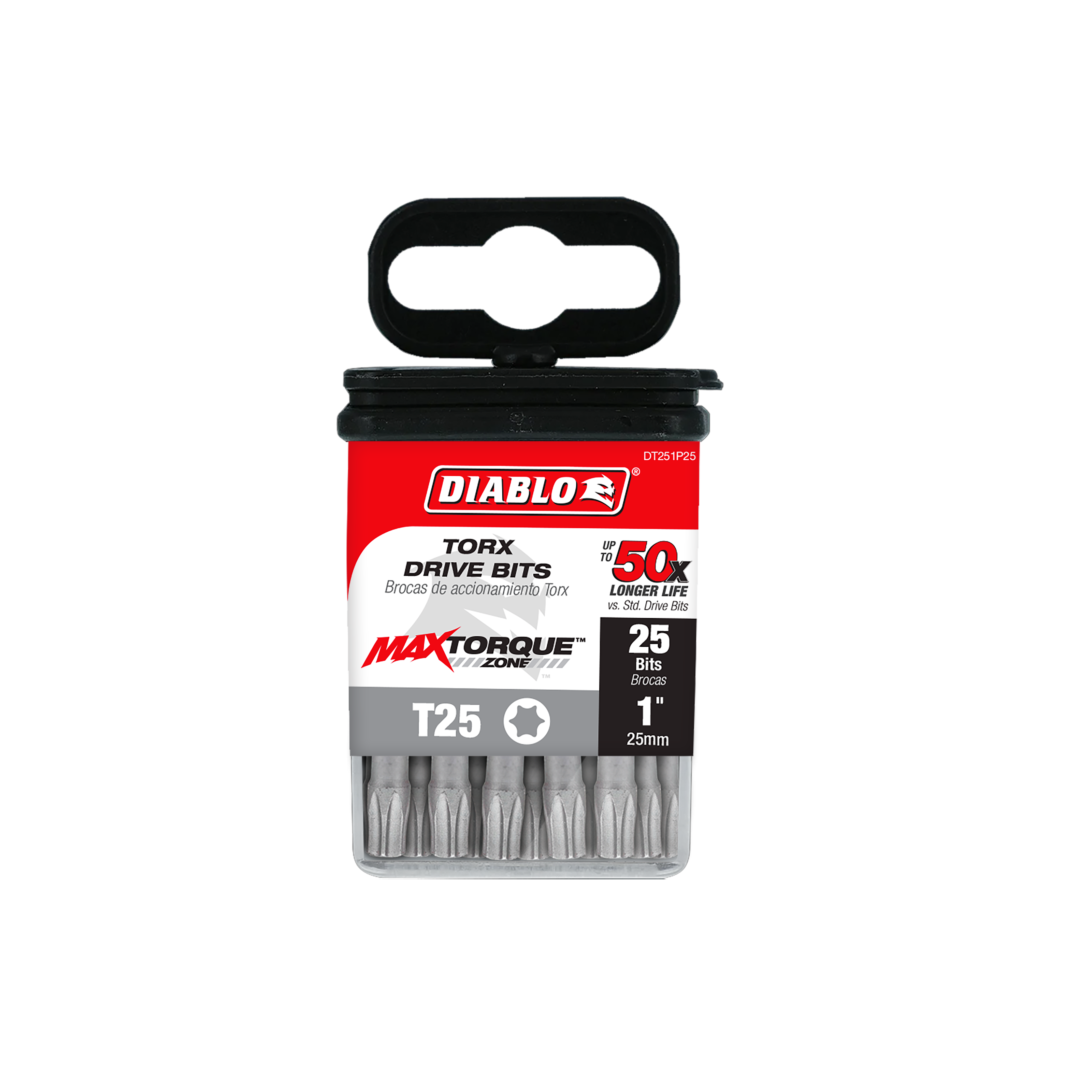 Diablo DT251P25 1" #25 Torx Drive Bits (25-Pack)