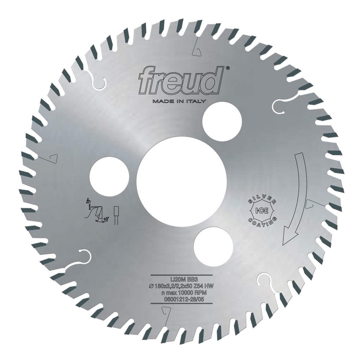 Freud LI20MBB3 180mm Flat Tooth Scoring