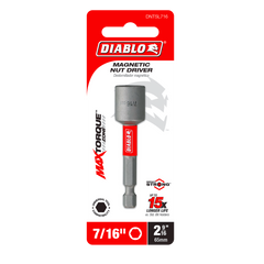 Diablo DNTSL716 7/16" x 2-9/16" Magnetic Nut Driver