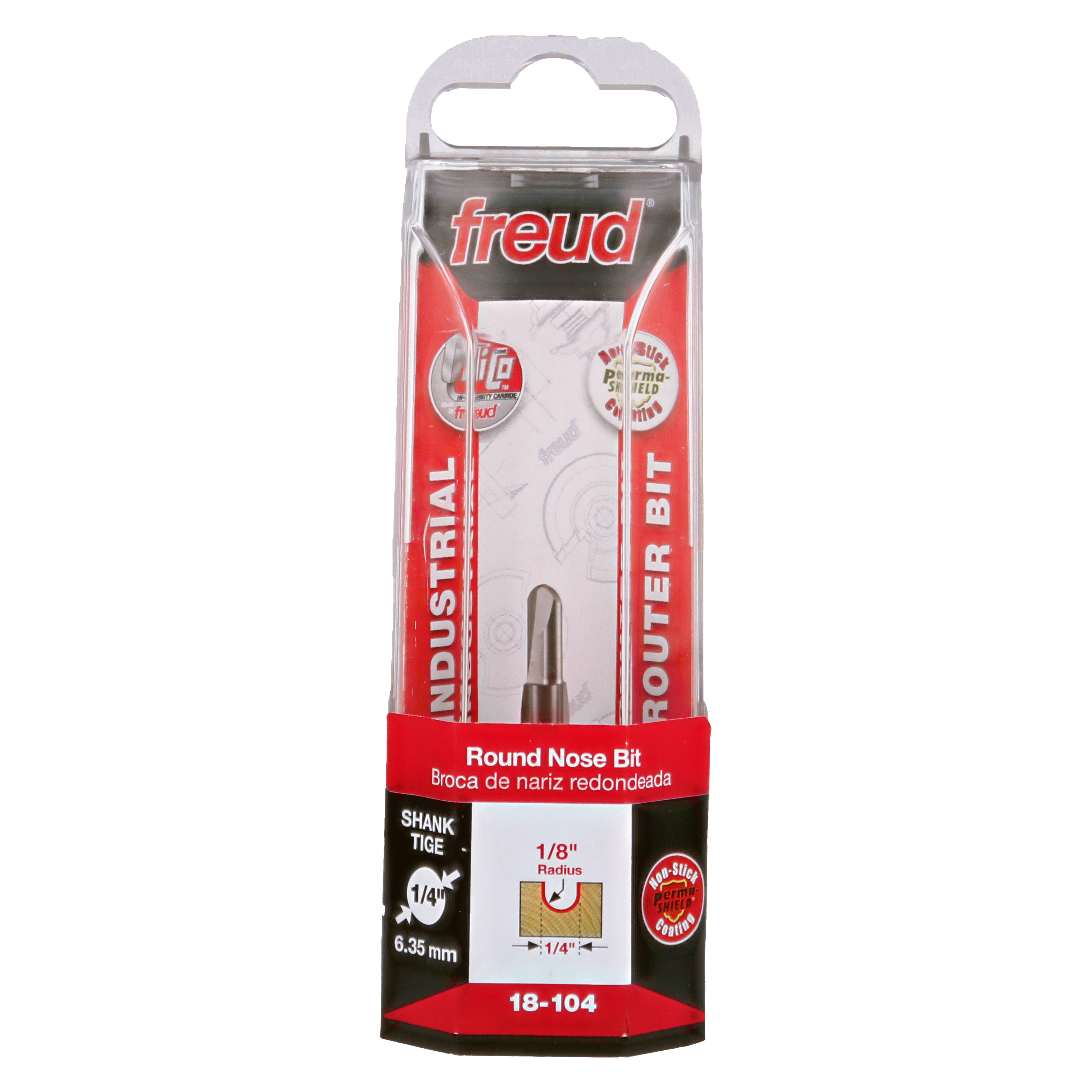 Freud 18-104 1/8" Radius Round Nose Bit