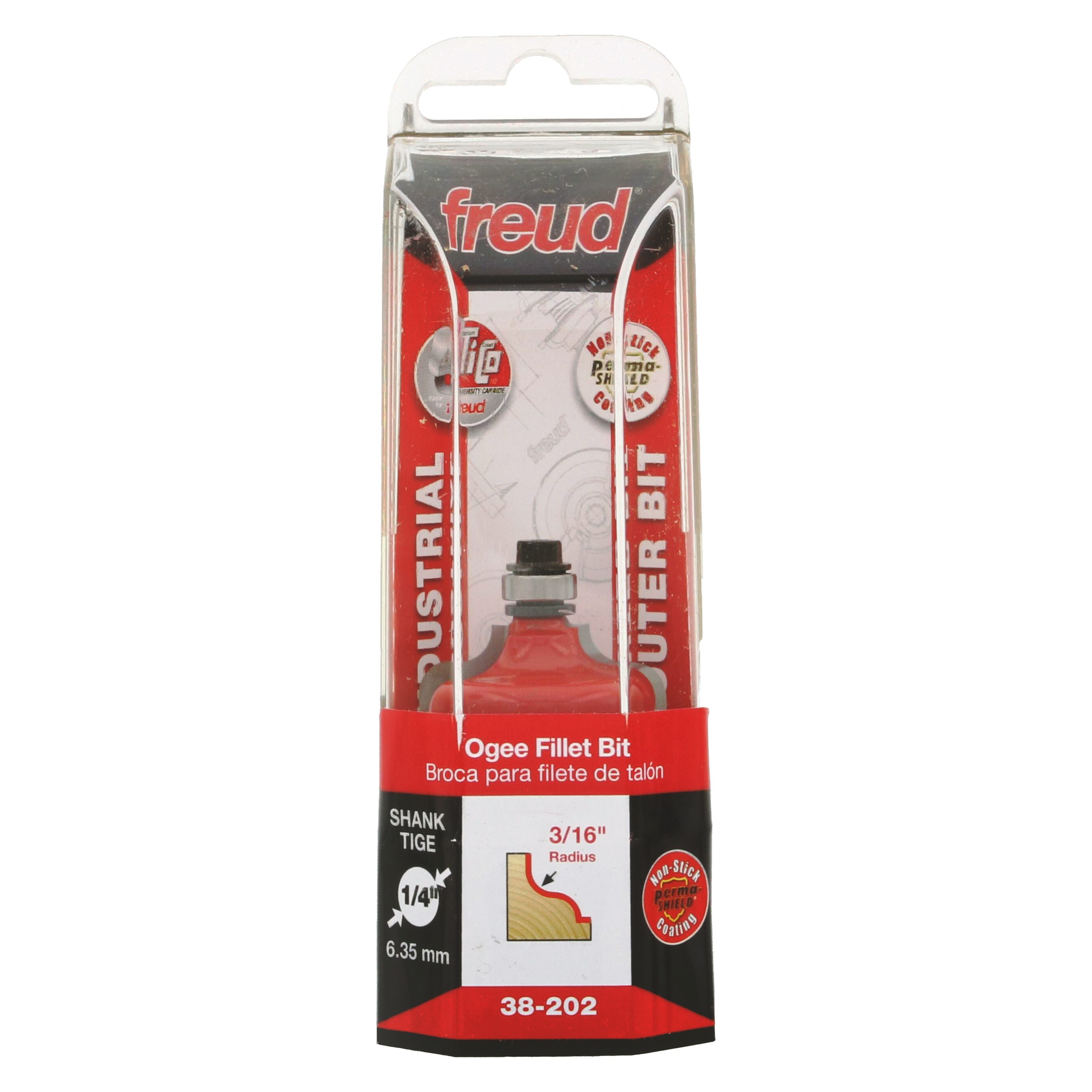 Freud 38-202 1-1/4" (Dia.) Ogee Fillet Bit