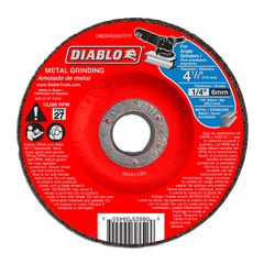 Diablo DBD045250701F 4-1/2" Metal Grinding Disc - Type 27