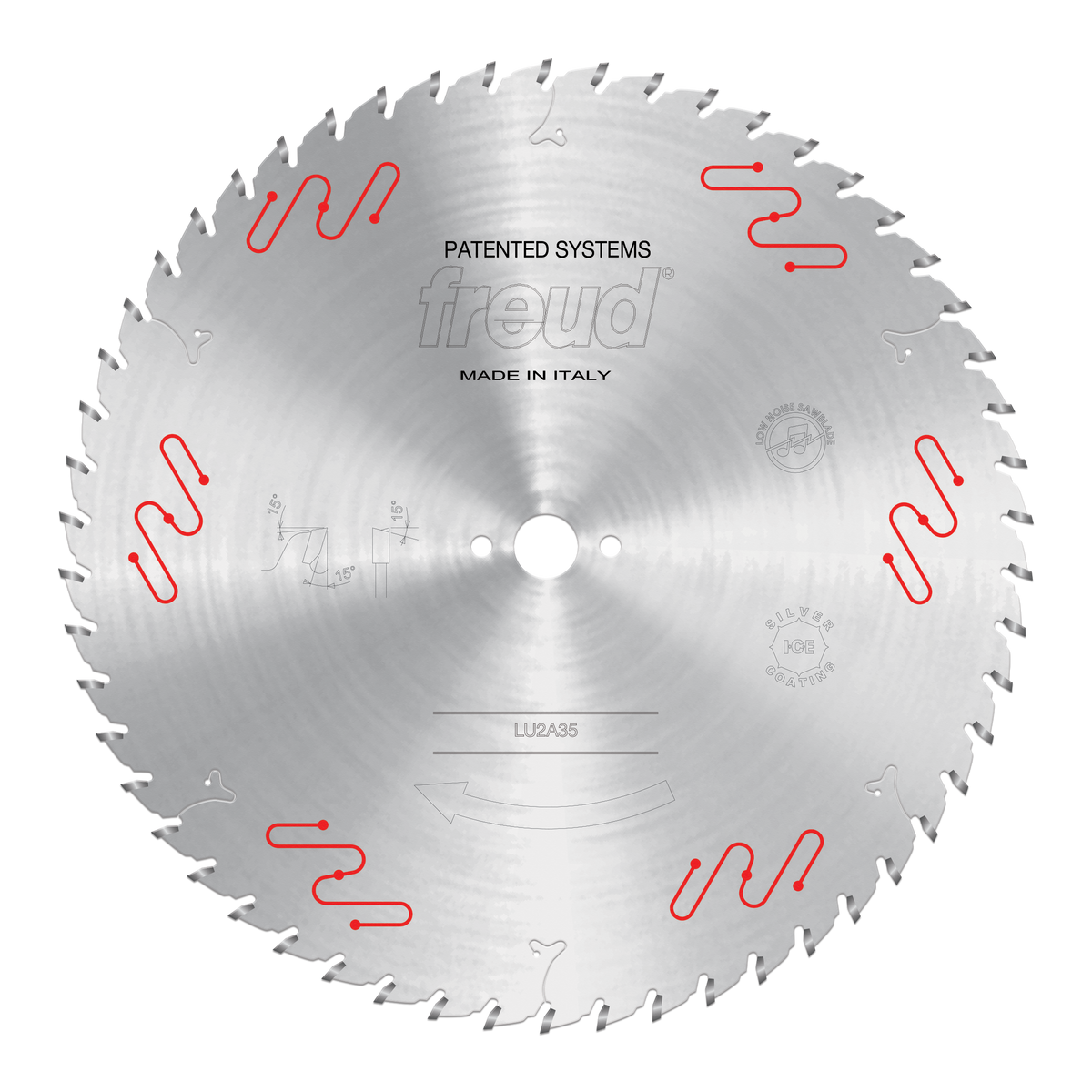 Freud LU2A35 450mm Carbide Tipped Blade for Ripping & Crosscutting