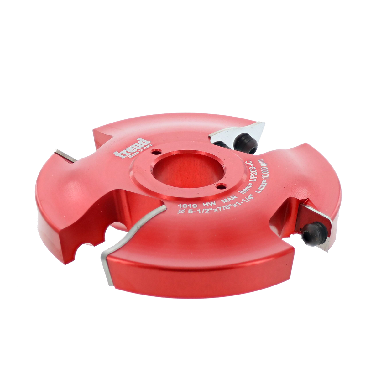 Freud UP203-IC 5-1/2" x 5/8" x 1-1/4" 2+2 Advanced Cutter Design For 5/8" Stock