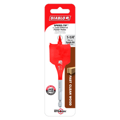 Diablo DSP1080 1-1/4" x 4" Spade Bit for Wood