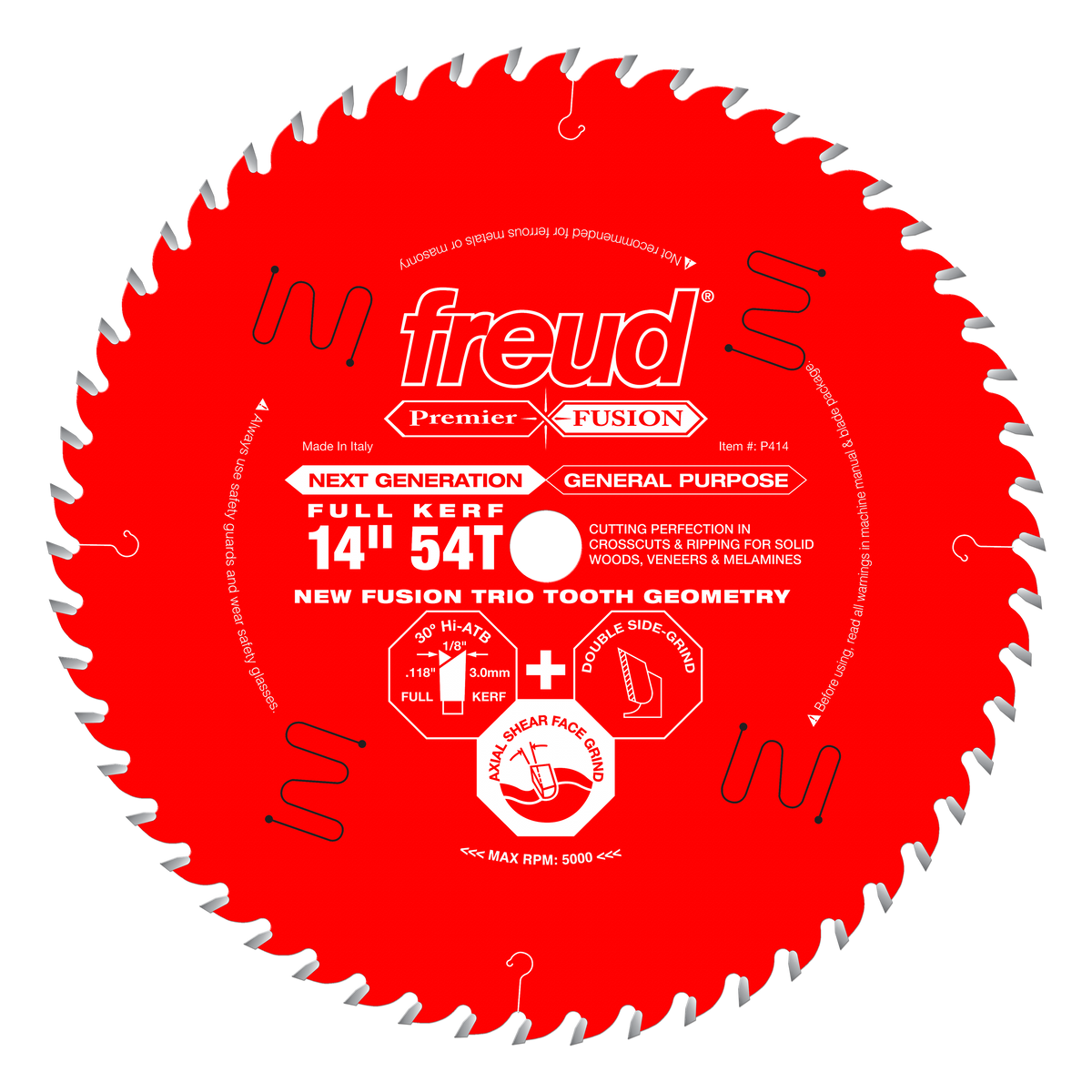 Freud P414 14" Premier Fusion General Purpose Blade