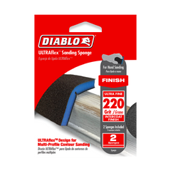 Diablo DFPFLEXMFN02G 220-Grit ULTRAflex™ Sanding Sponges (2-Piece)