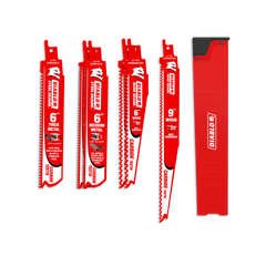 Diablo DS006SC Demo Demon™ & Steel Demon™ Carbide Teeth Reciprocating Blade Set (6-pc)