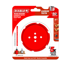 Diablo DHS3625CTR Diablo 3-5/8" Demo Demon® Carbide Teeth Rough-In Hole Saw