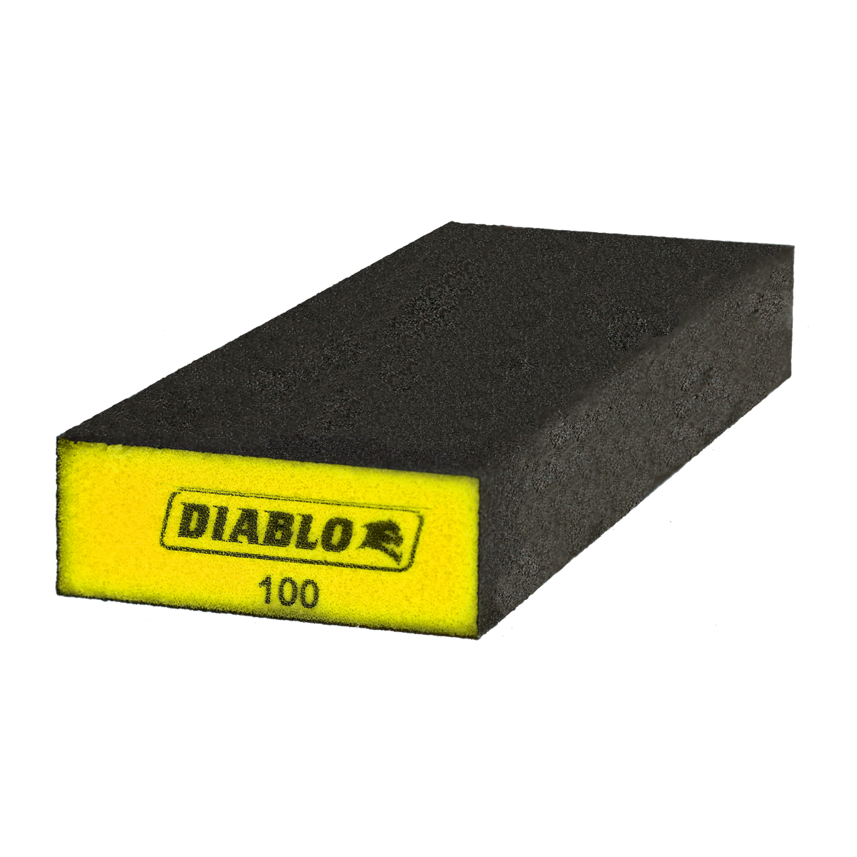 Diablo DFBBLOCBFN01G 8" x 3" x 1" 100-Grit Extended Flat Edge Sanding Sponge