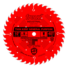 Freud LU86R010 10" Thin Kerf General Purpose Blade