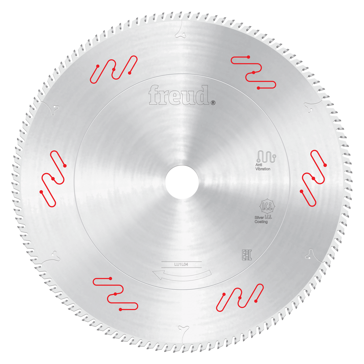 Freud LU1L04 255mm Carbide Tipped Saw Blade for Crosscutting