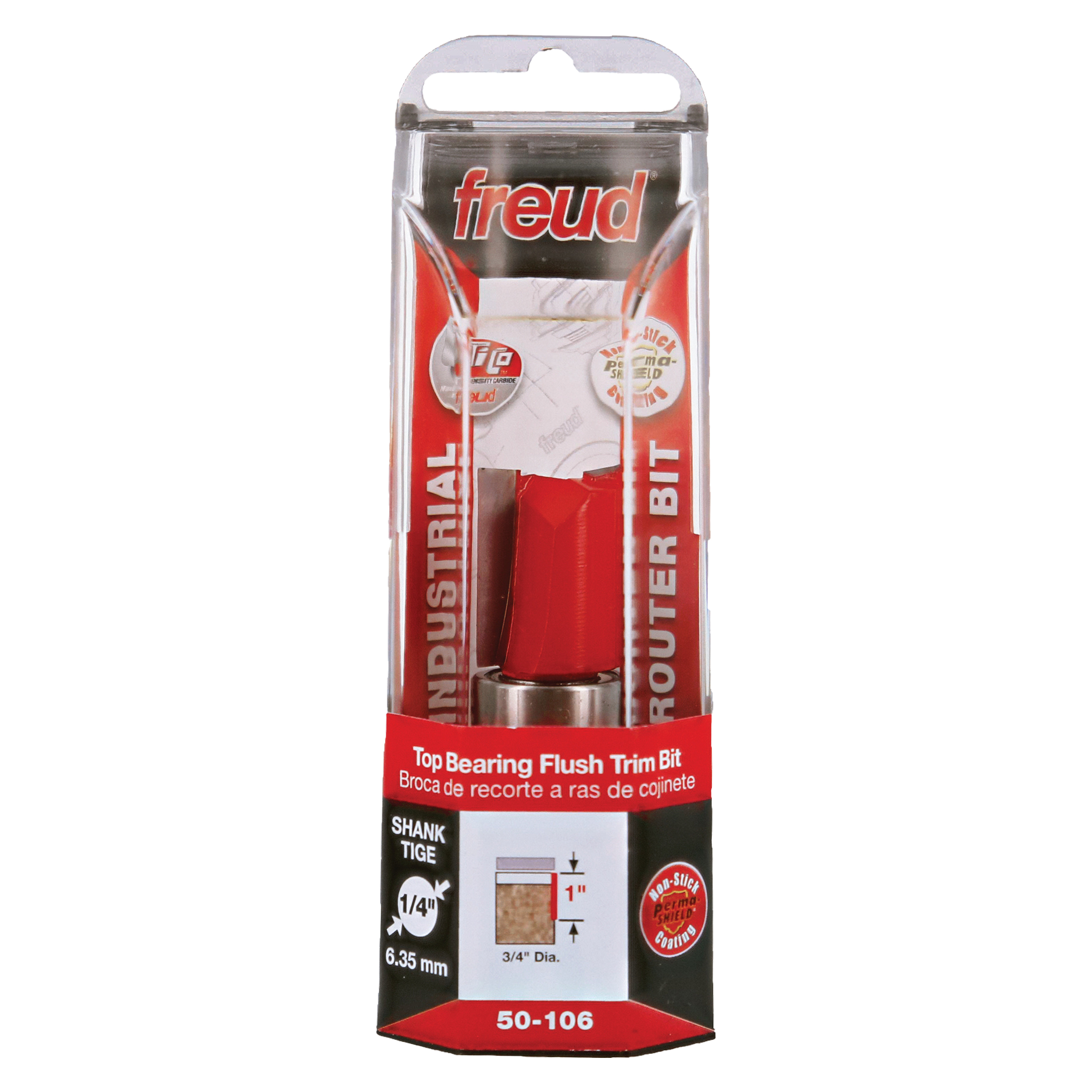 Freud 50-106 3/4" (Dia.) Top Bearing Flush Trim Bit