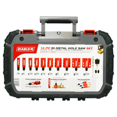 Diablo DHS14SGP 14 pc General Purpose Bi-Metal Hole Saw Set