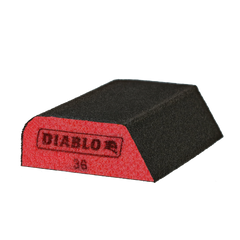 Diablo DFBCOMBCRS01G 4" x 2-1/2" x 1" 36-Grit Dual-Edge Sanding Sponge