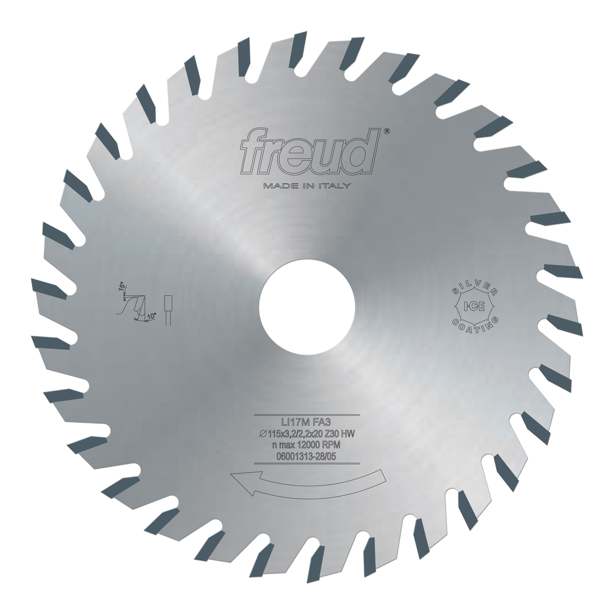 Freud LI17MFA3 115mm Flat Tooth Scoring