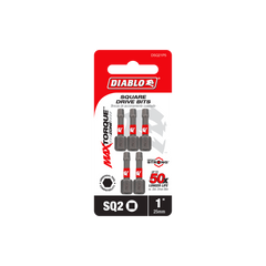 Diablo DSQ21P5 1" #2 Square Drive Bits (5-Pack)