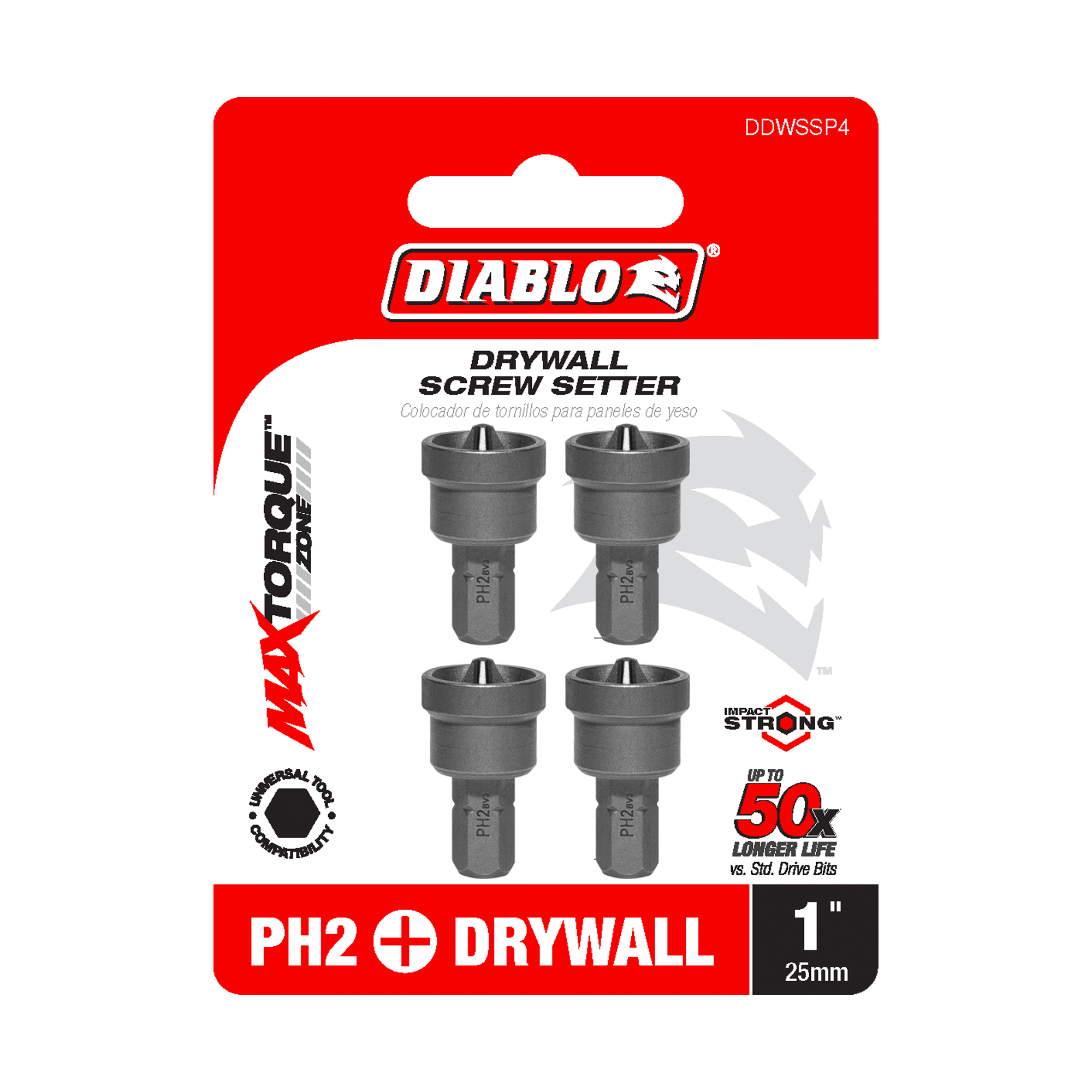 Diablo DDWSSP4 #2 Drywall Screw Setter