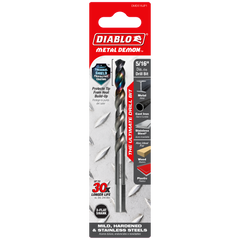 Diablo DMD516JP1 5/16" Metal Demon™ Drill Bit for Mild, Hardened and Stainless Steels