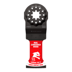 Diablo DOS125CW 1-1/4" AMPED™ Demo Demon™ Starlock Carbide Teeth Oscillating Blade for Nail-Embedded Wood