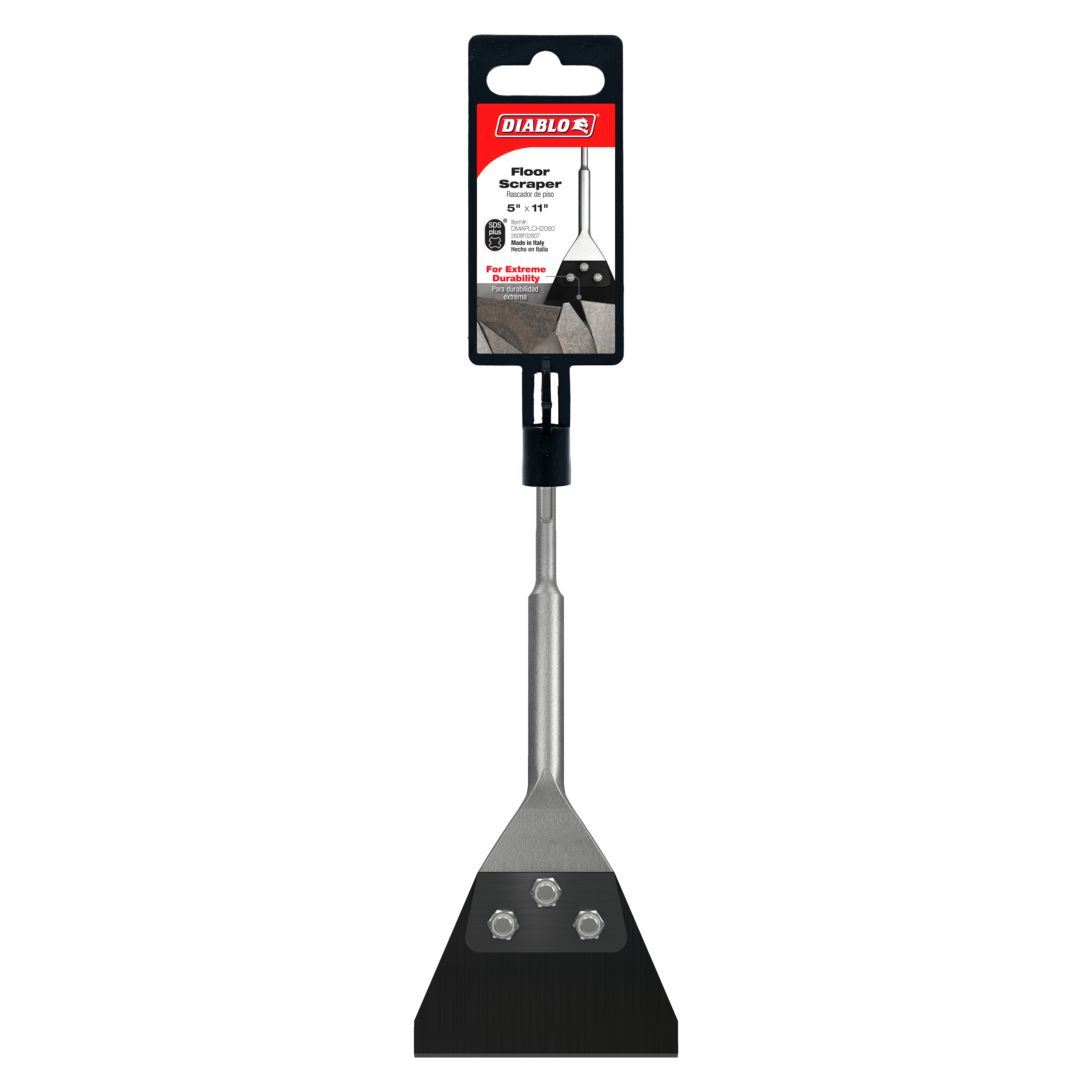 Diablo DMAPLCH2060 5" x 11" SDS-Plus Floor Scraper