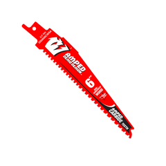 Diablo DS0606CWSA 6" 5/7 TPI AMPED™ Demo Demon™ Carbide Teeth Reciprocating Saw Blade for Nail-Embedded Wood