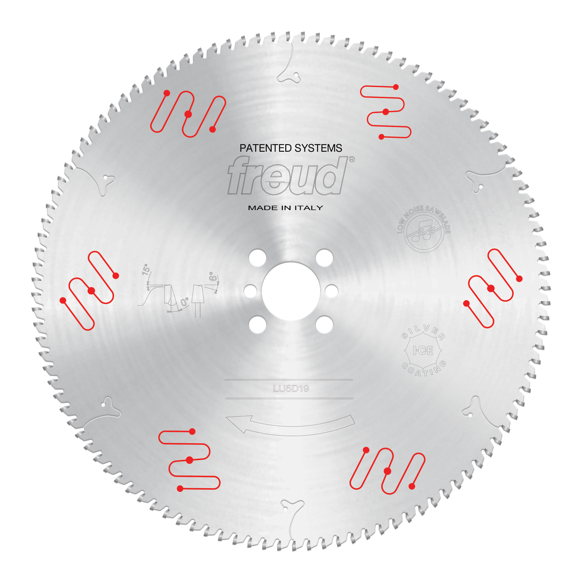 Freud LU5D19 350mm Medium Aluminum & Non-Ferrous Blades with or without Mechanical Clamping